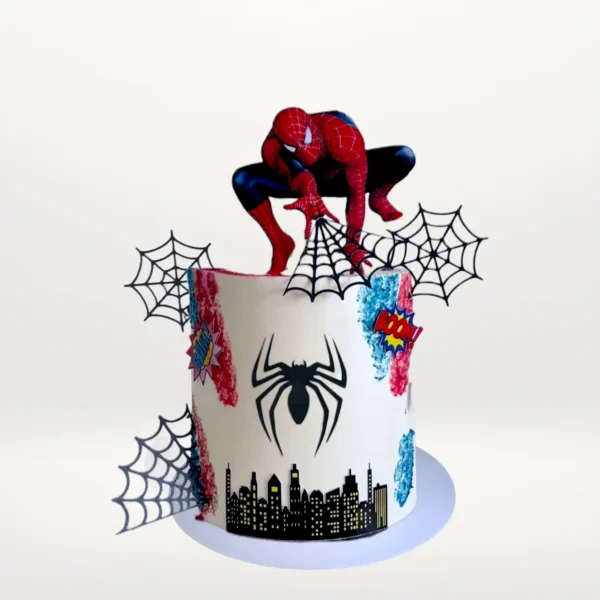 Cake Spider Man Cake from Cravery’s best bakery Birmingham