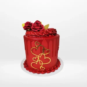 Happy Anniversary Cake from Cravery’s cake delivery Birmingham