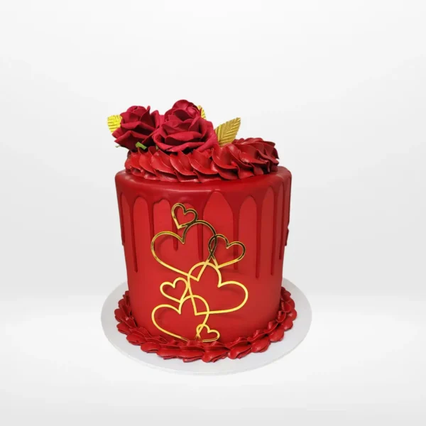 Happy Anniversary Cake from Cravery’s cake delivery Birmingham