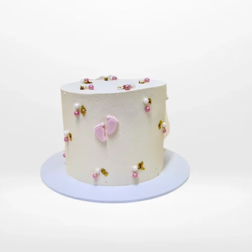 Easy Gender Reveal Cake from Cravery’s birthday cakes Birmingham