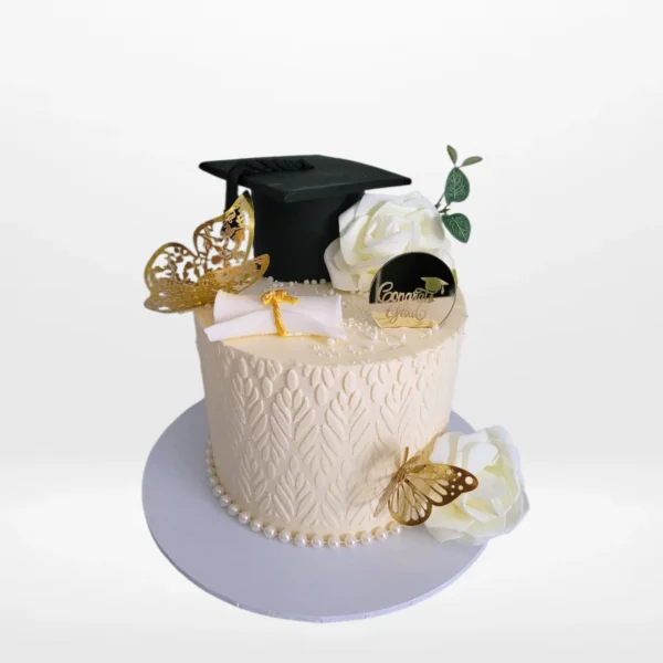Elegant Graduation Cake from best cake shop Birmingham
