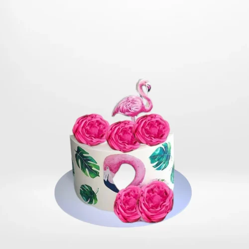 Flamingo Cake from Cake Shop Shirley