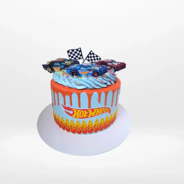 Hot Wheel Cake from Cravery’s birthday cakes Solihull