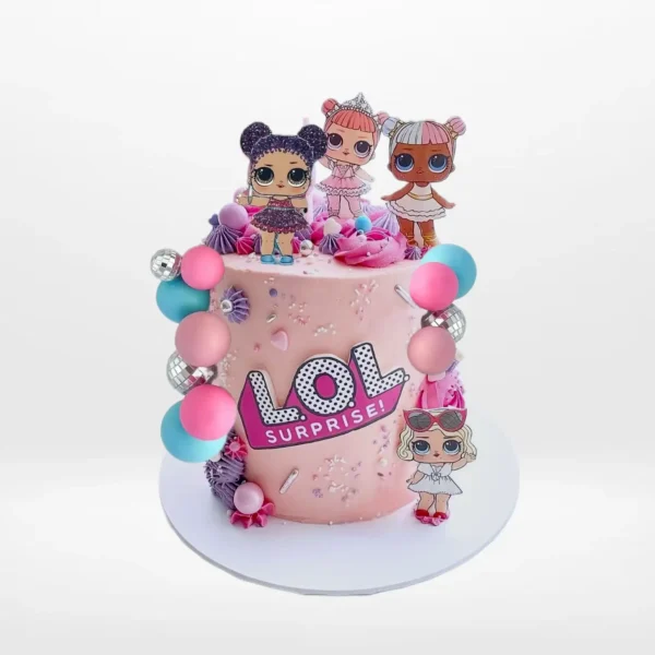 LOL Birthday Cake, themed children’s cake by expert cake makers in Birmingham