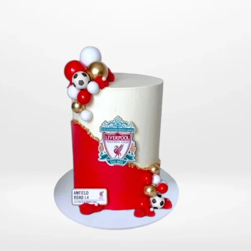 Liverpool Football Cake from Cake Shop Sutton Coldfield