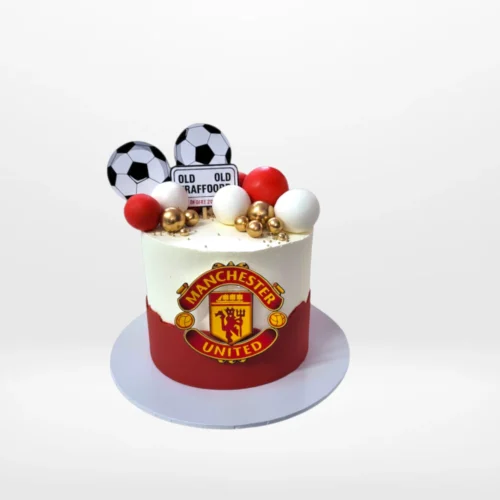 Man U Cake from Cravery’s cake makers Solihull