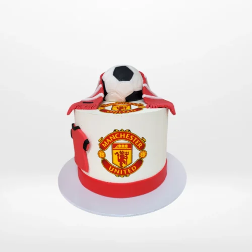 Man United Cake from Cravery’s cake artist Solihull