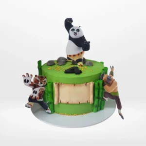Panda Cake from Cravery’s cake Solihull