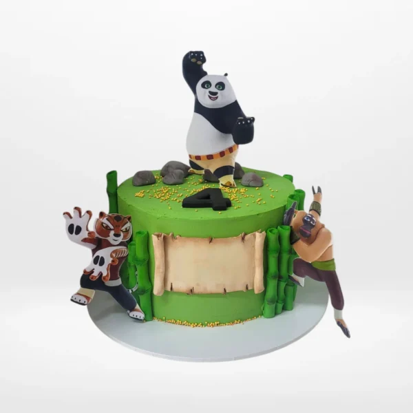 Panda Cake from Cravery’s cake Solihull