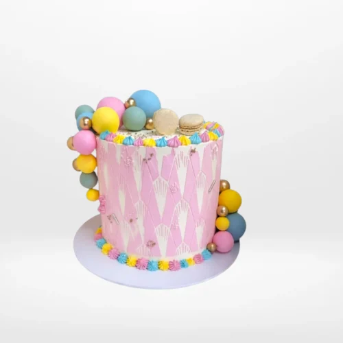 Pastel Aesthetic Birthday Cake from Cravery’s birthday cakes Birmingham