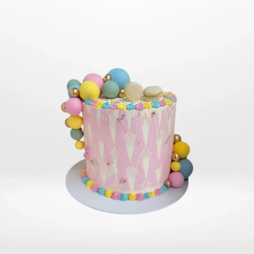 Pastel Aesthetic Birthday Cake from Cravery’s birthday cakes Birmingham
