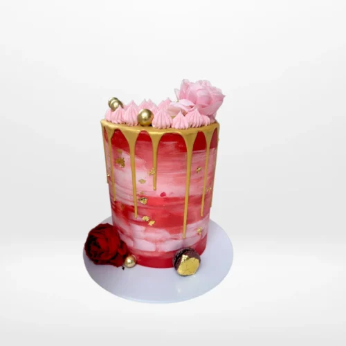 Peony Cake from cake shop Birmingham city centre