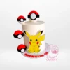 Pokemon Birthday Cake with Pikachu design, handcrafted by The Cravery, cake artist Solihull