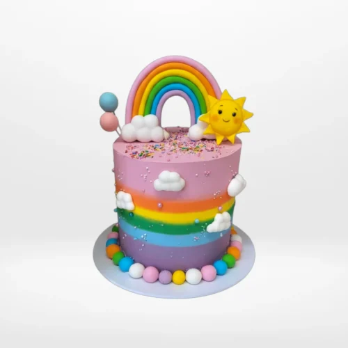 Rainbow Cake, birthday cakes Solihull
