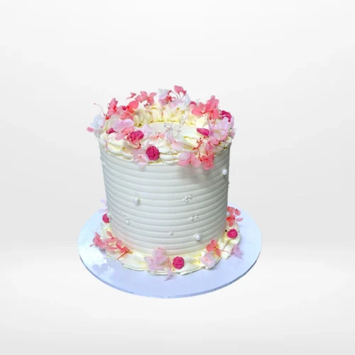 Simple Birthday Cake from Cravery’s cake Birmingham