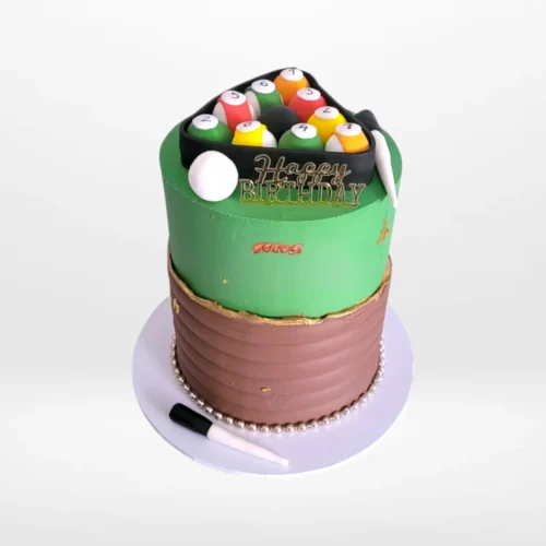Snooker Table Cake, best cake shop Birmingham