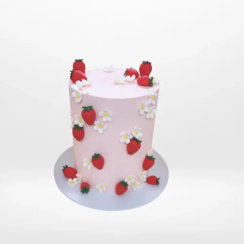 Strawberries On Cake from Cravery’s cake shop Walsall