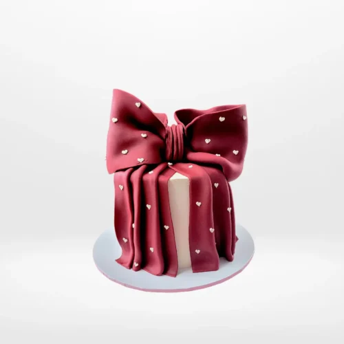 Wedding Anniversary Cake with romantic couple design, wedding cakes Birmingham