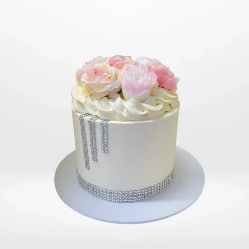 White Cake from Cravery’s best cake shop Birmingham