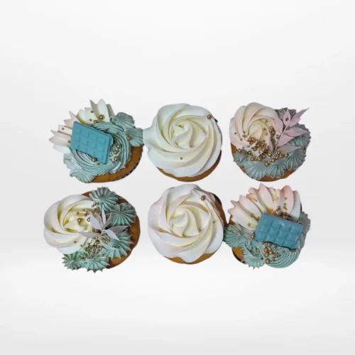 40th Birthday Cupcakes by The Cravery, handcrafted milestone cupcakes baked in Solihull.