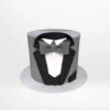 50th Birthday Cake for a Male by The Cravery – elegant handcrafted milestone cake available for delivery in Walsall.