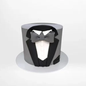 50th Birthday Cake for a Male by The Cravery – elegant handcrafted milestone cake available for delivery in Walsall.