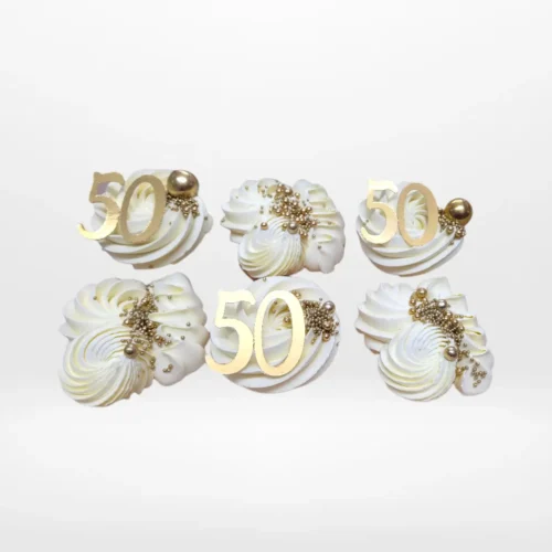 50th Birthday Cupcakes