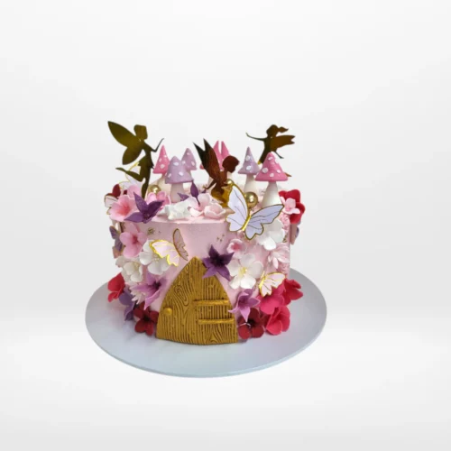 A Fairy Cake by The Cravery, handcrafted magical cake by expert cake artist in Solihull.