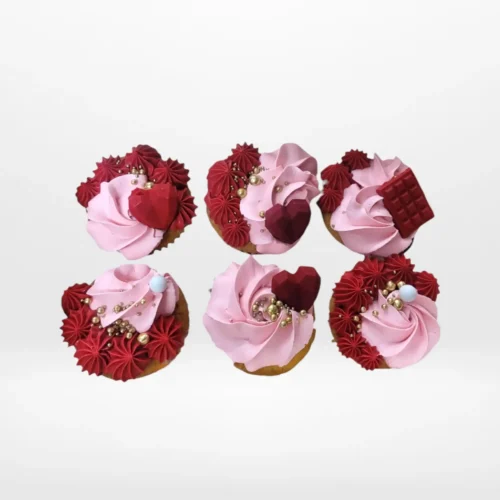 Anniversary Cupcakes by The Cravery, elegant handcrafted cupcakes for couples, delivered across Birmingham.