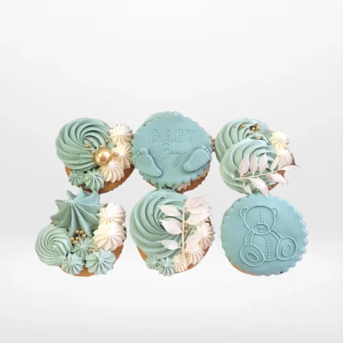 Babyshower Cupcake by The Cravery, handcrafted cupcakes made in Birmingham for baby celebrations.