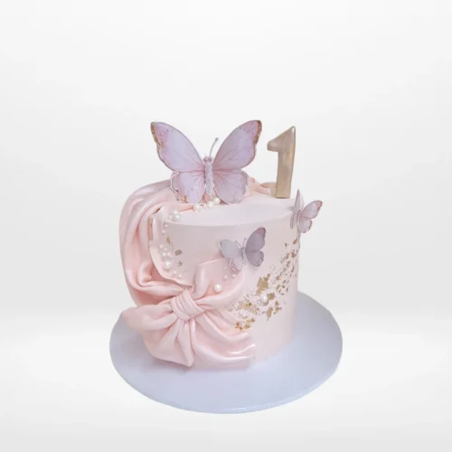 Birthday Cake First by The Cravery, handcrafted all-edible 8-inch artisan cake from Birmingham bakery.