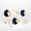 Black and White Cupcakes by The Cravery, elegant handcrafted cupcakes baked fresh in Birmingham.