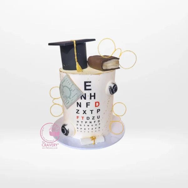 Cake Graduation by The Cravery, handcrafted graduation cake created by expert cake makers in Solihull.