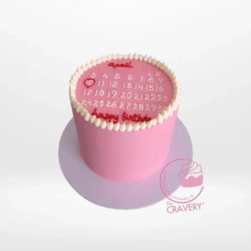 Calendar Cake from Cake Shop Sheldon