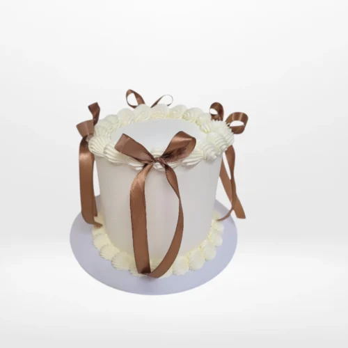 Caramel Cake for Babyshower with elegant caramel finish from Best Cake Shop Birmingham