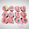 Cocomelon Cupcakes by The Cravery, colourful cupcakes with edible Cocomelon character prints, freshly baked in Sutton Coldfield.