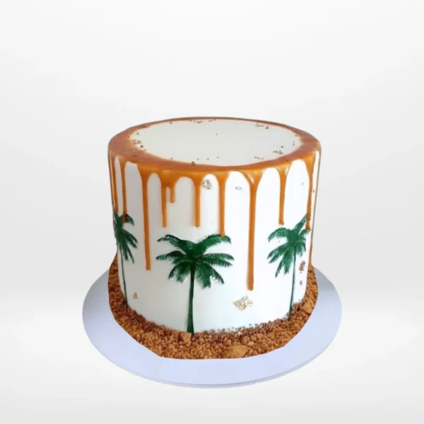 Coconut Cake by The Cravery, handcrafted tropical-inspired buttercream cake from our Birmingham bakery.