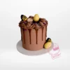Creme Egg Cake by The Cravery, rich chocolate and cream buttercream design, handcrafted at our cake shop in Smethwick.