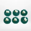 Cup cake Green by The Cravery, elegant cupcakes with green buttercream frosting, baked fresh in Solihull.
