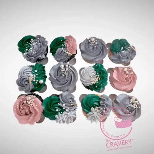 Cupcake Designs by The Cravery, handcrafted artistic cupcakes made in Birmingham.