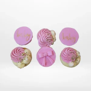 Cupcakes Babyshower by The Cravery, handcrafted baby shower cupcakes made in Solihull.