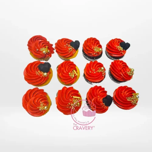 Cupcakes for Men by The Cravery, elegant, masculine-themed cupcakes baked fresh in Birmingham.