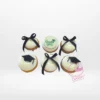 Bows Cupcakes by The Cravery, handcrafted cupcakes with elegant bow decorations made in Birmingham.