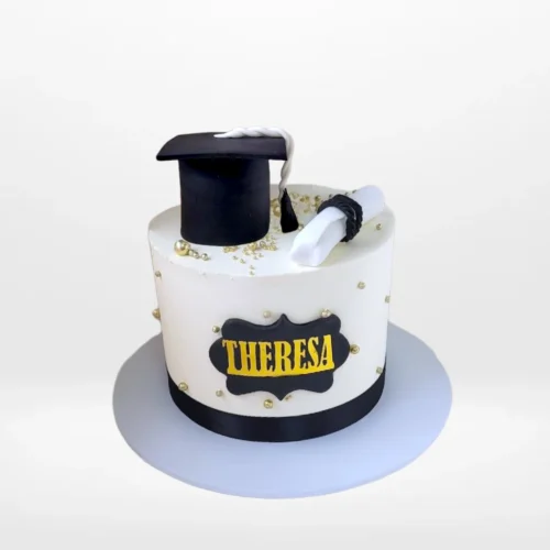 Graduation Cake Cake by The Cravery, handcrafted and customisable cake from our cake shop in Redditch.