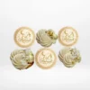 Luxury Halal Cupcakes with Eid Mubarak edible toppers from Cake Shop Birmingham