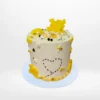 Happy Bee Cake by The Cravery, yellow bee-themed birthday cake available for cake delivery in Birmingham.