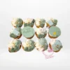 Sage Green Cupcakes by The Cravery, elegant handcrafted cupcakes with sage green buttercream, freshly baked in Birmingham.