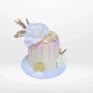 Happy Birthday on Cake by The Cravery, elegant birthday cake design available in Solihull.Happy Birthday on Cake by The Cravery, elegant birthday cake design available in Solihull.