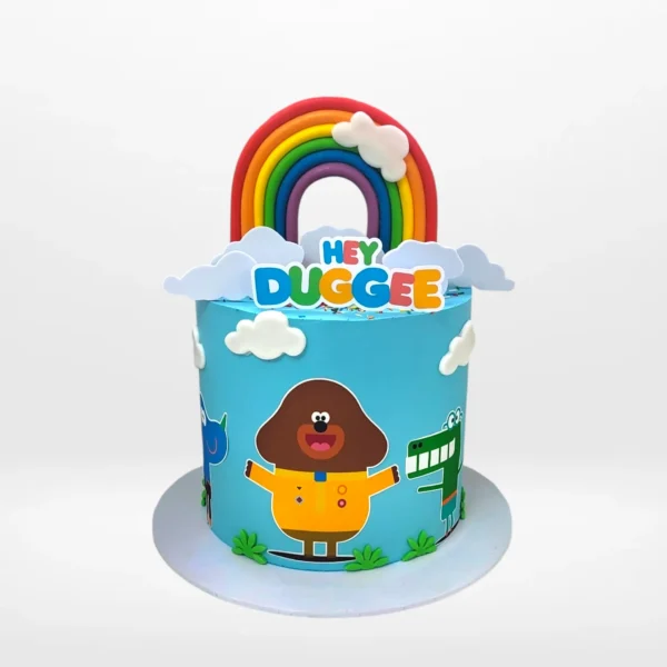Hey Duggee Birthday Cake by The Cravery, handcrafted children’s birthday cake available in Solihull.