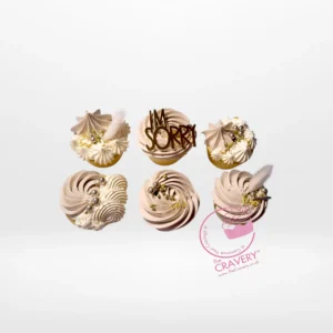 Sorry Your Leaving Cupcakes by The Cravery, handcrafted farewell cupcakes baked fresh in Birmingham.